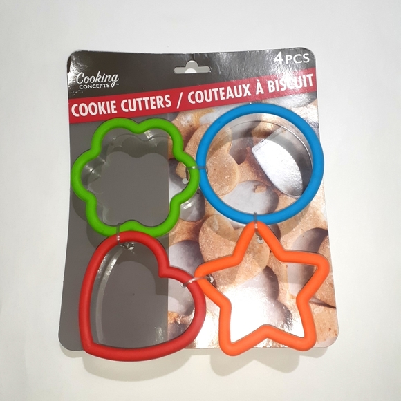 Cooking Concepts Cookie Cutters Set of 4 - Picture 3 of 5